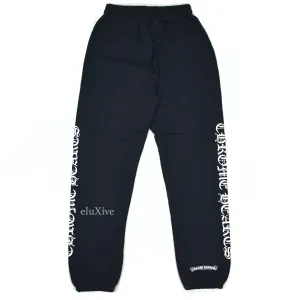 Chrome Hearts - Black Logo Print Sweatpants
