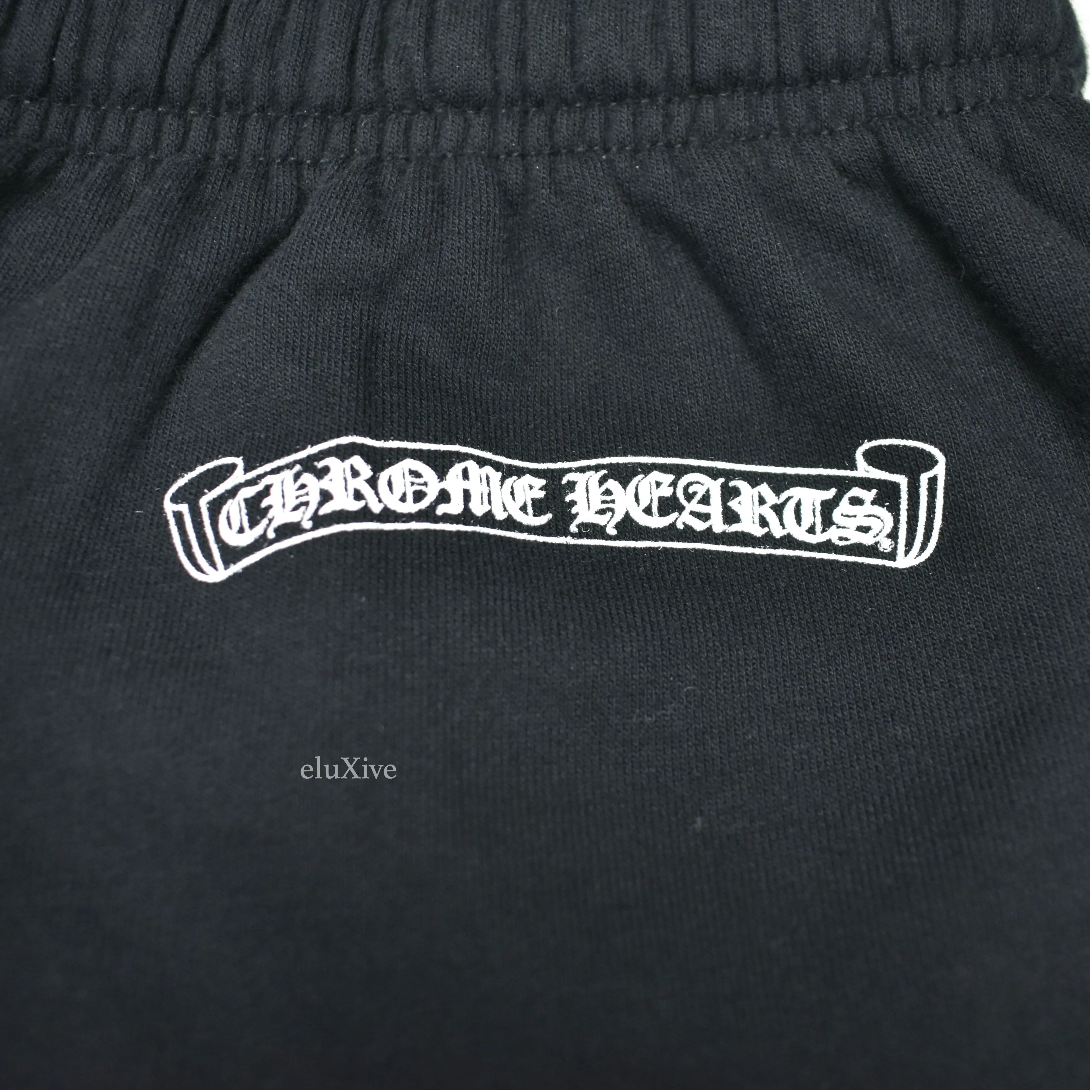 Chrome Hearts - Black Logo Print Sweatpants