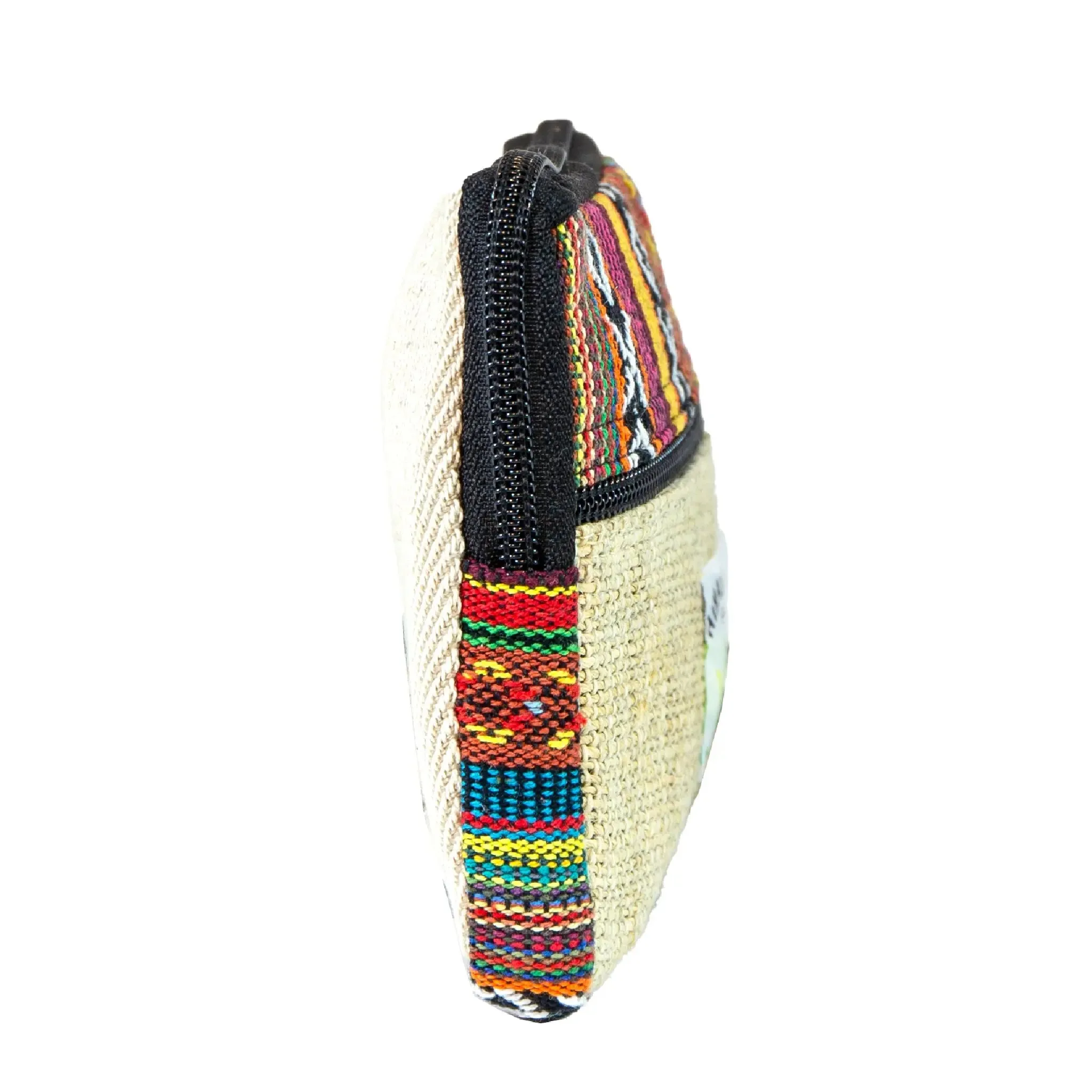 Hemp Double Zipper Pouch