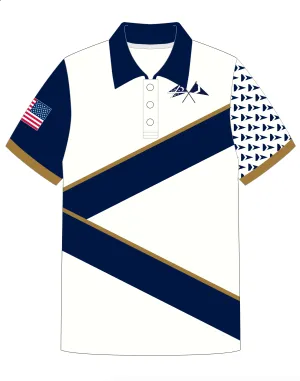 JR POLO SHIRT TOP SHORT SLEEVE WHITE | JAMES ISLAND YC | PSNLZ'D