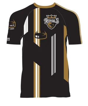 JR TECH-TEE TOP SHORT SLEEVE BLACK | QCR 10UB | PSNLZ'D