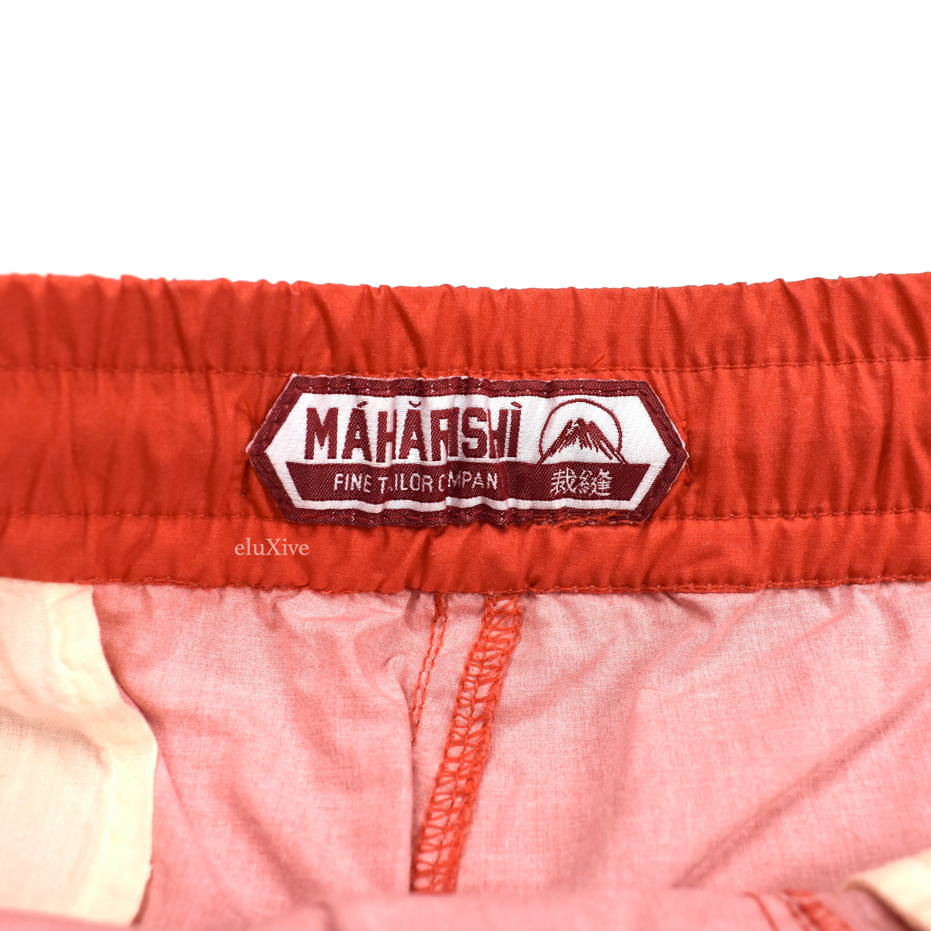 Maharishi - Apocalypse Now Sunset Print Track Shorts