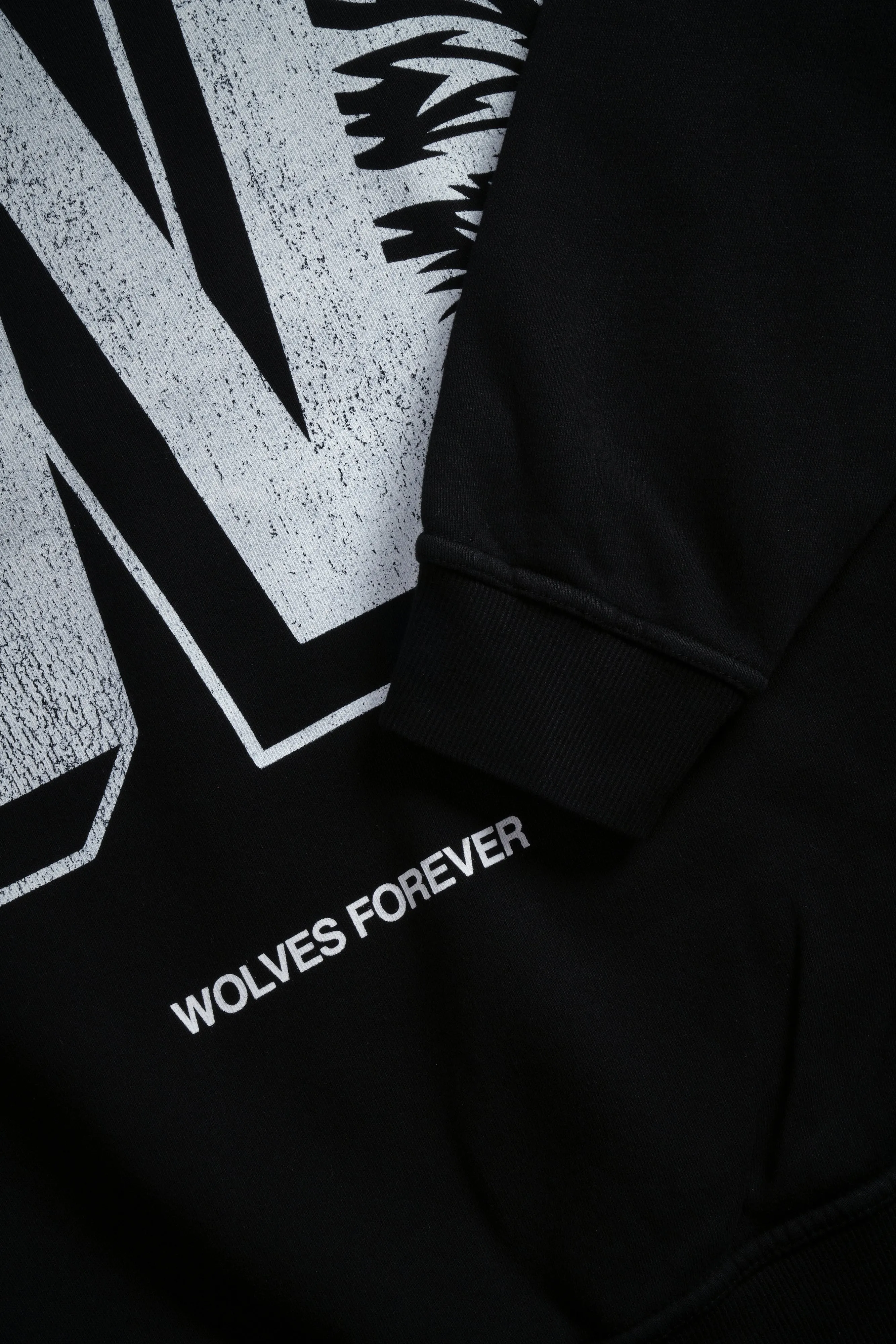 Our Stamp Cornell Crewneck in Black