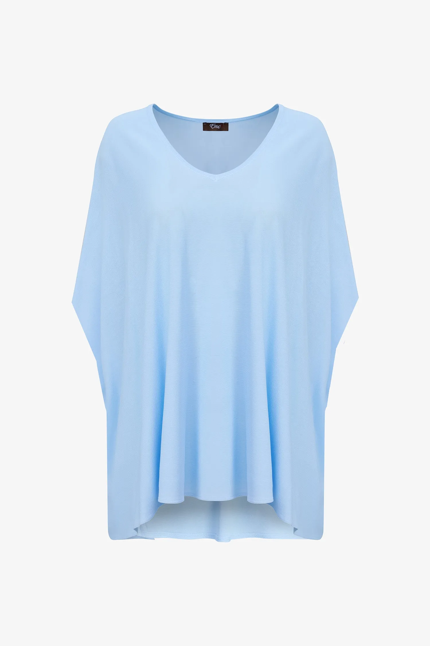 Oversized V-Neck Blouse | Ema&Carla