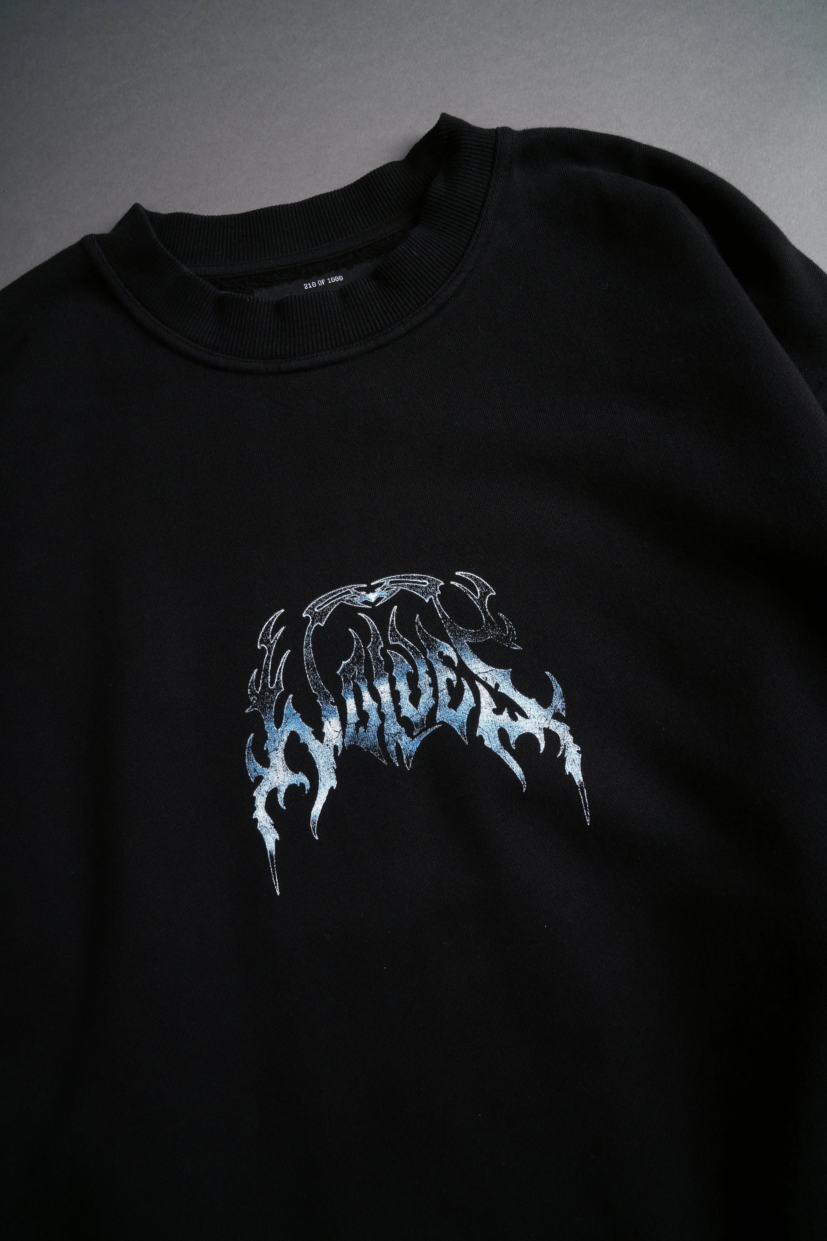Rule The Galaxy London Crewneck in Black