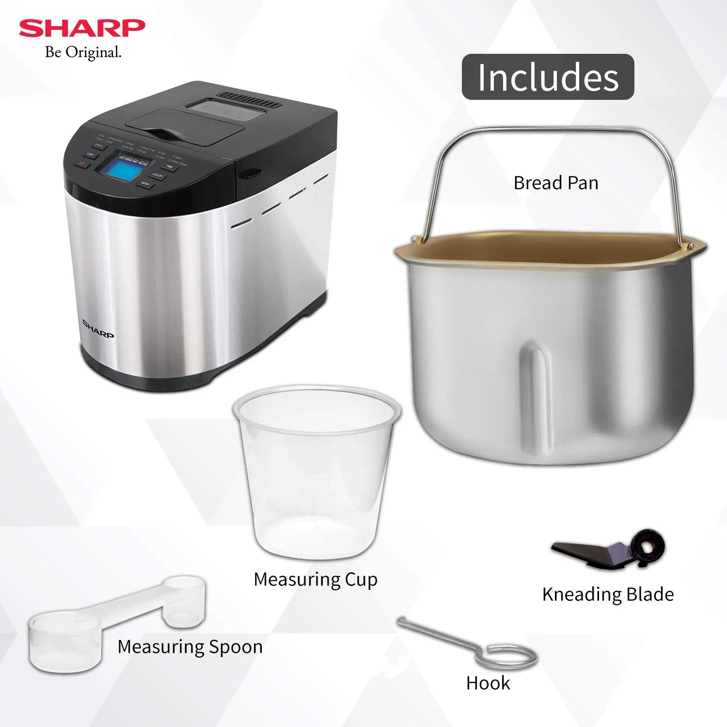 ﻿Sharp PE-105-CS Table-Top Bread Maker