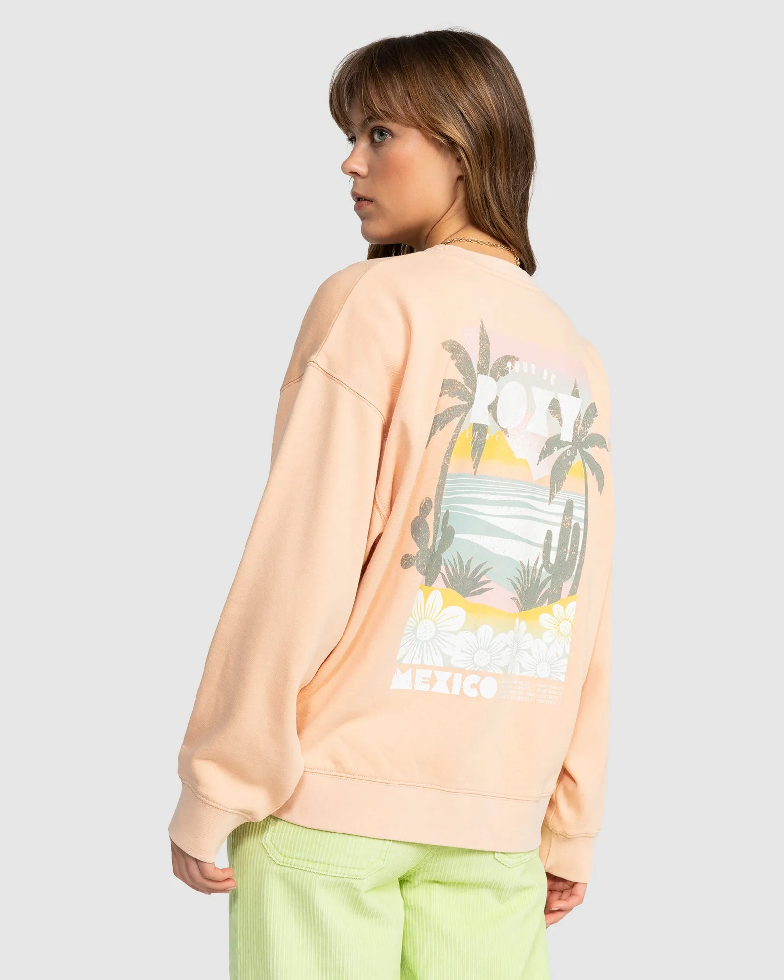 Womens Into The Night Crew Neck